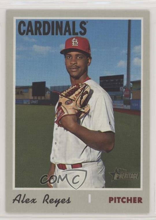 2019 Topps Heritage High Number Alex Reyes #585 0e3