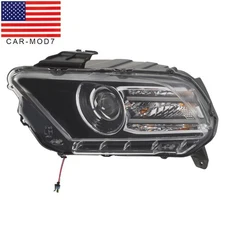 Left Side Headlight Assembly For 2013-2014 Ford Mustang 3.7L 5.0L 5.8L FO2518113