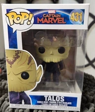 Funko Pop! - Captain Marvel Talos - #431 VAULTED w/Soft Protector 