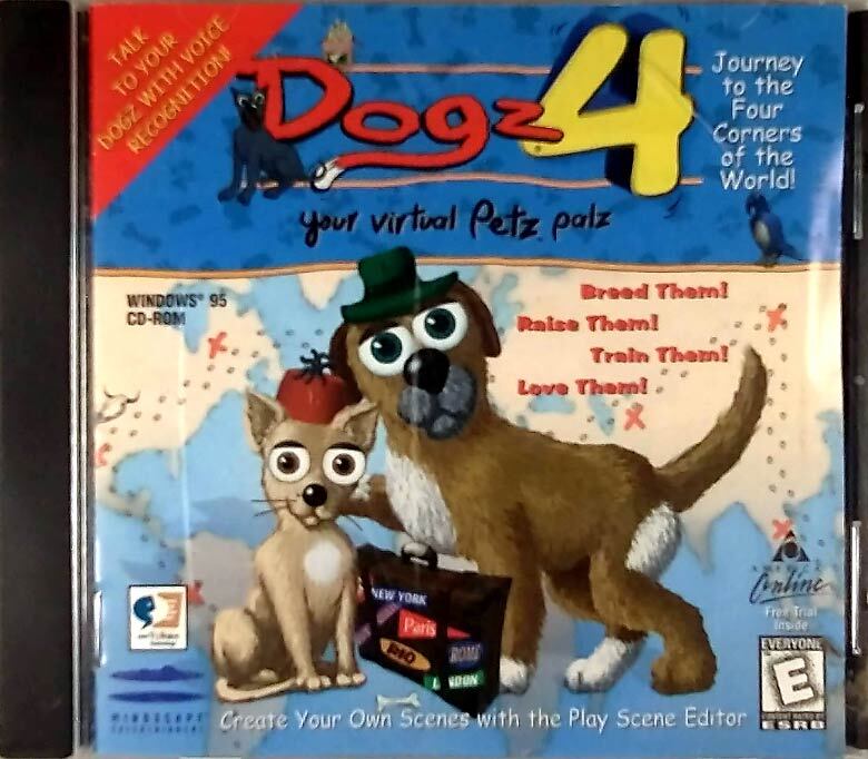 Dogz 4 [PC CD-ROM] Virtual Pet Simulator, 1998 Mindscape | eBay