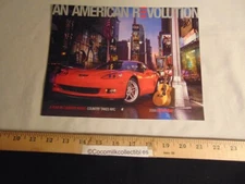 Vintage 2006 GM Chevrolet CMA Country Music Calendar Corvette NYC Wynonna Judd 