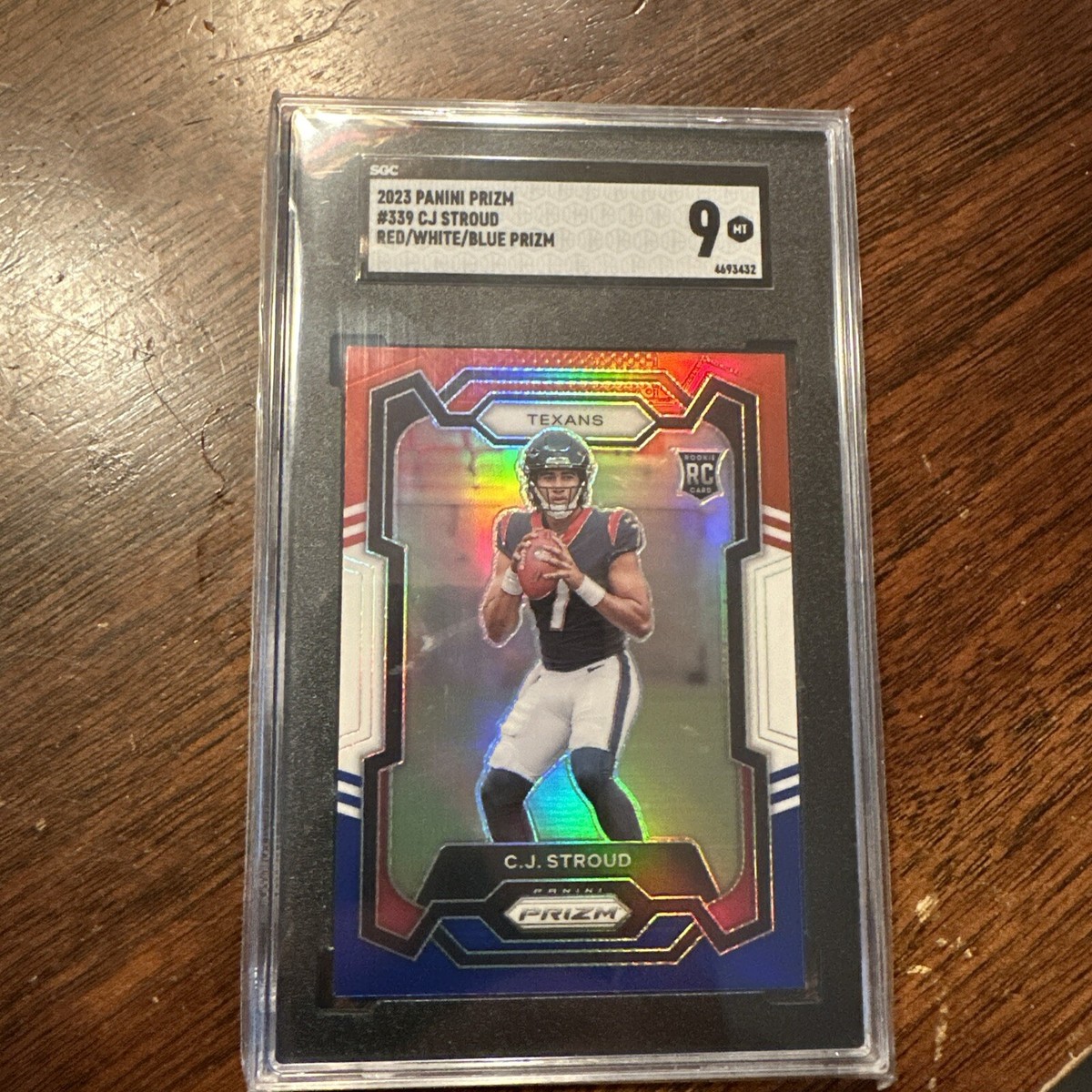 祈り / BU-ZONE 2022 12.d 2023 Panini Prizm - Rookies C.J. Stroud #339 Red White