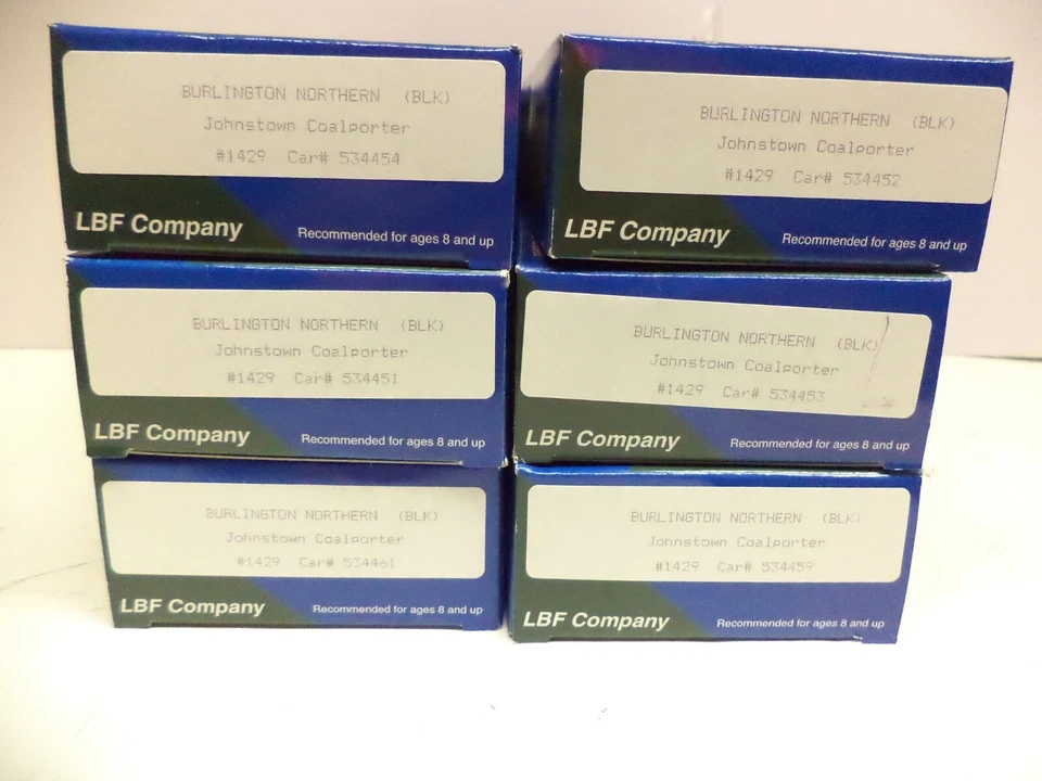 LBF Ho Johnstown Coalporter 6 Pack, Burlington Northern - Image 2 of 3