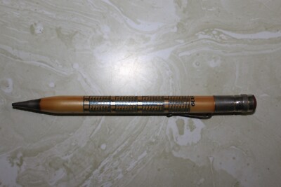 MECHANICAL 1939 CALENDAR PENCIL COMPLIMENTS OF P. M. BUPP'S HI-GRADE DAIRY