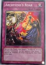 Archfiend's Roar - AP03-EN025 - Common - YuGiOh