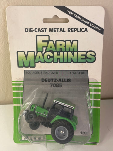 ERTL Farm Machines Deutz Allis 7085 Scale 1:64 Vintage 1986! - Afbeelding 1 van 2