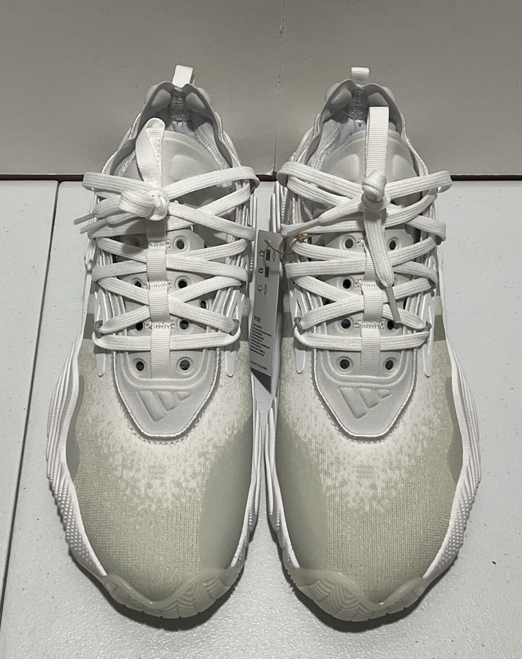 Adidas Trae Young 3 Basketball Shoes White/Silver Sz 8M 9W eBay