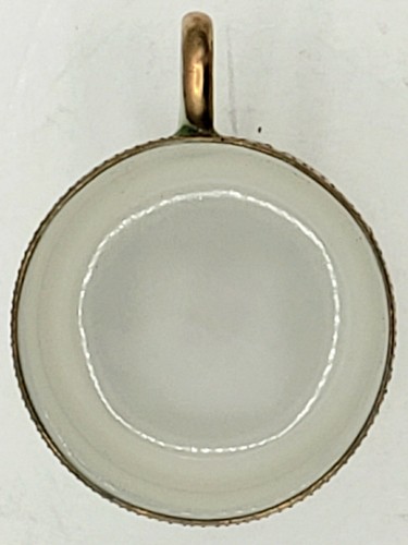 Occupied Japan Fine Porcelain Green Expresso Cup Beaded Gold gilt color flowers - Picture 11 of 11