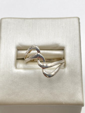 STERLING SILVER 925 ETERNITY BAND SIZE 7 RING 2.1g