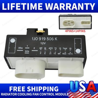For Bettle Golf Jetta TT Radiator Cooling Fan Control Module Relay 1J0919506K