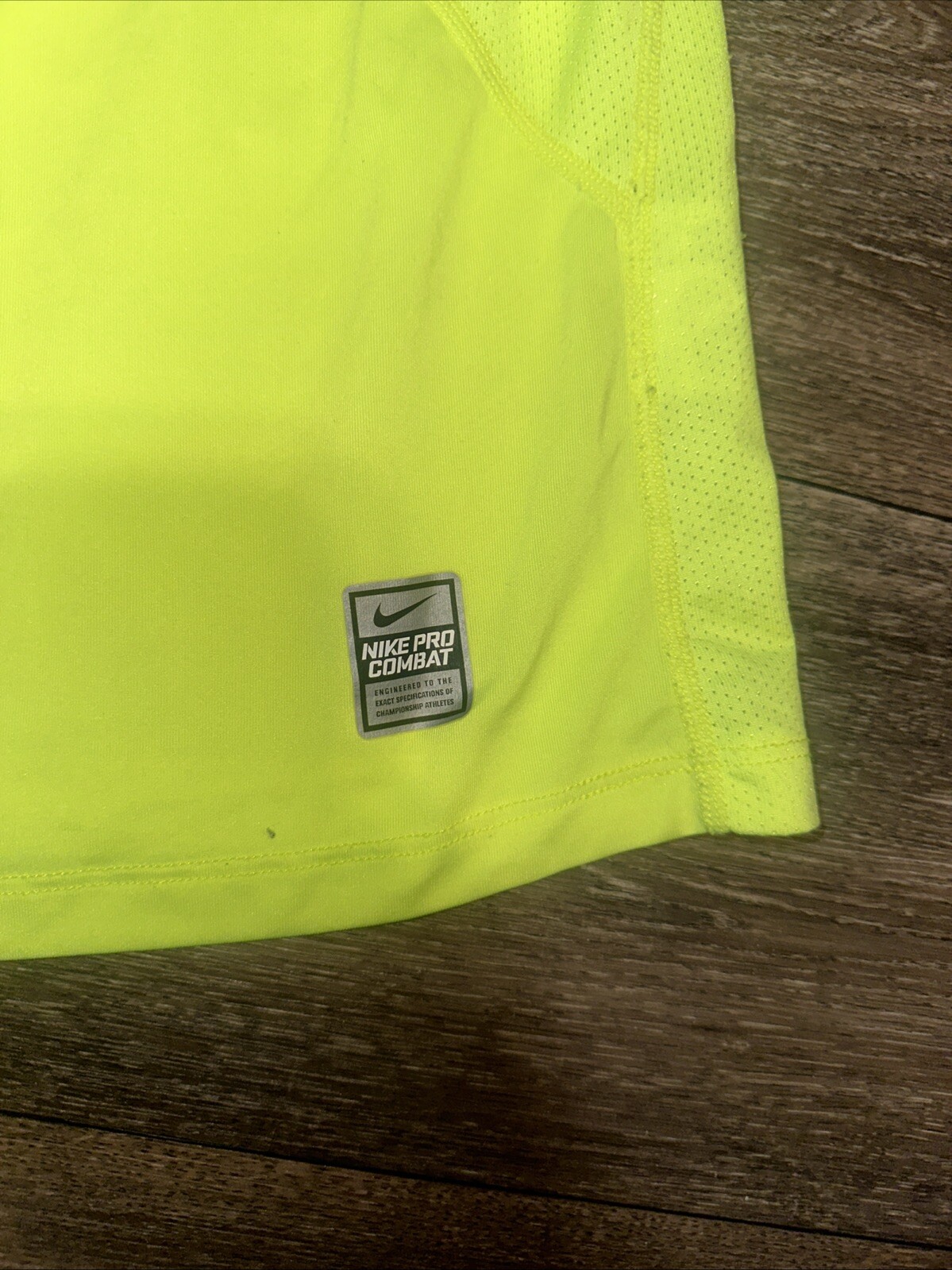 Nike Pro Combat Fitted Compression Volt Men’s Sma… - image 3