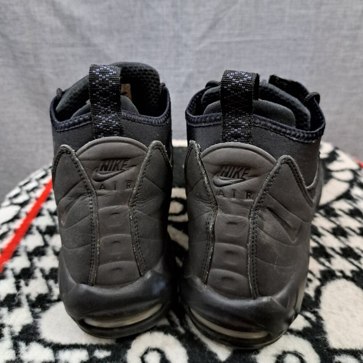 Size 12 Nike Air Max 95 Black 2015 806809-002 Sneaker boot 