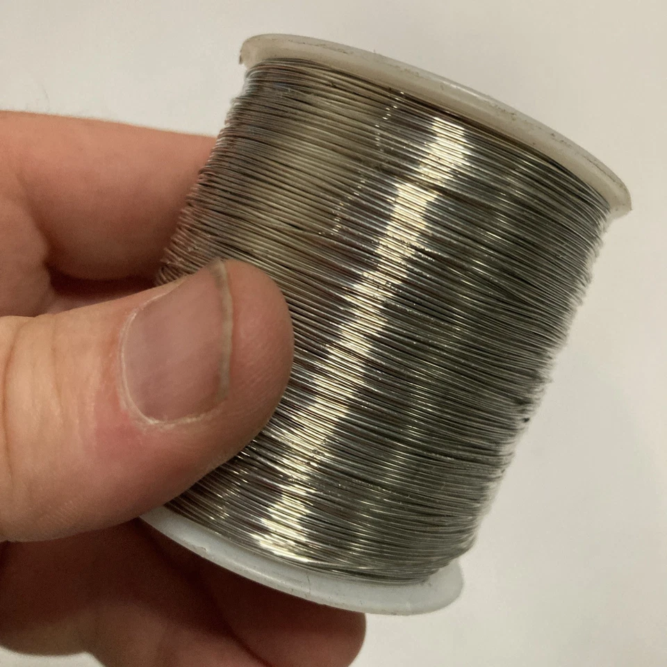 Alambre de soldadura SRA .020 diámetro 96 Sn/4 Ag - rollo de 1 lb productos de soldadura 2262 Foto 2 de 4