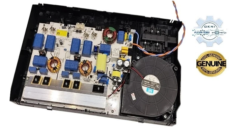 (Main pcb Board) Complete Zanussi ZIFN844K 80cm Induction Hob PCB with Fan Assy.