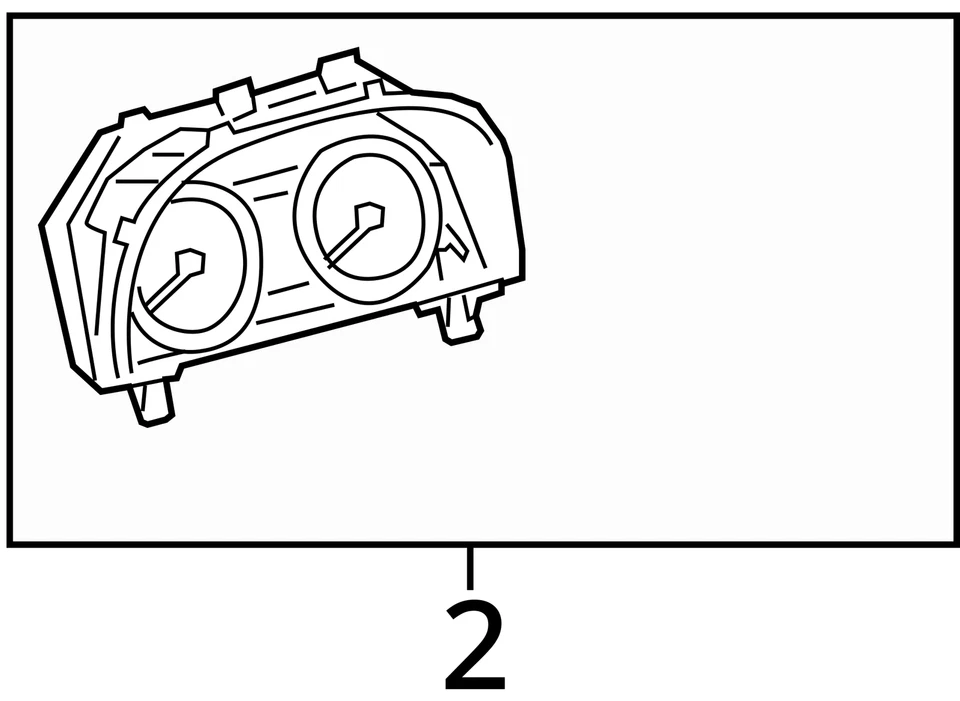 2015-2015 Lexus Gs350 Speedometer Instrument Cluster Gauges Q0JTD - Image 4 of 4