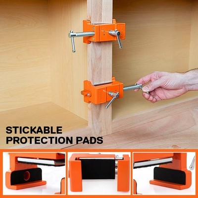 PONY 2PC Cabinet Clamp 8510 Cabinet Claw Face Frame Clamp for Installing Cabinet