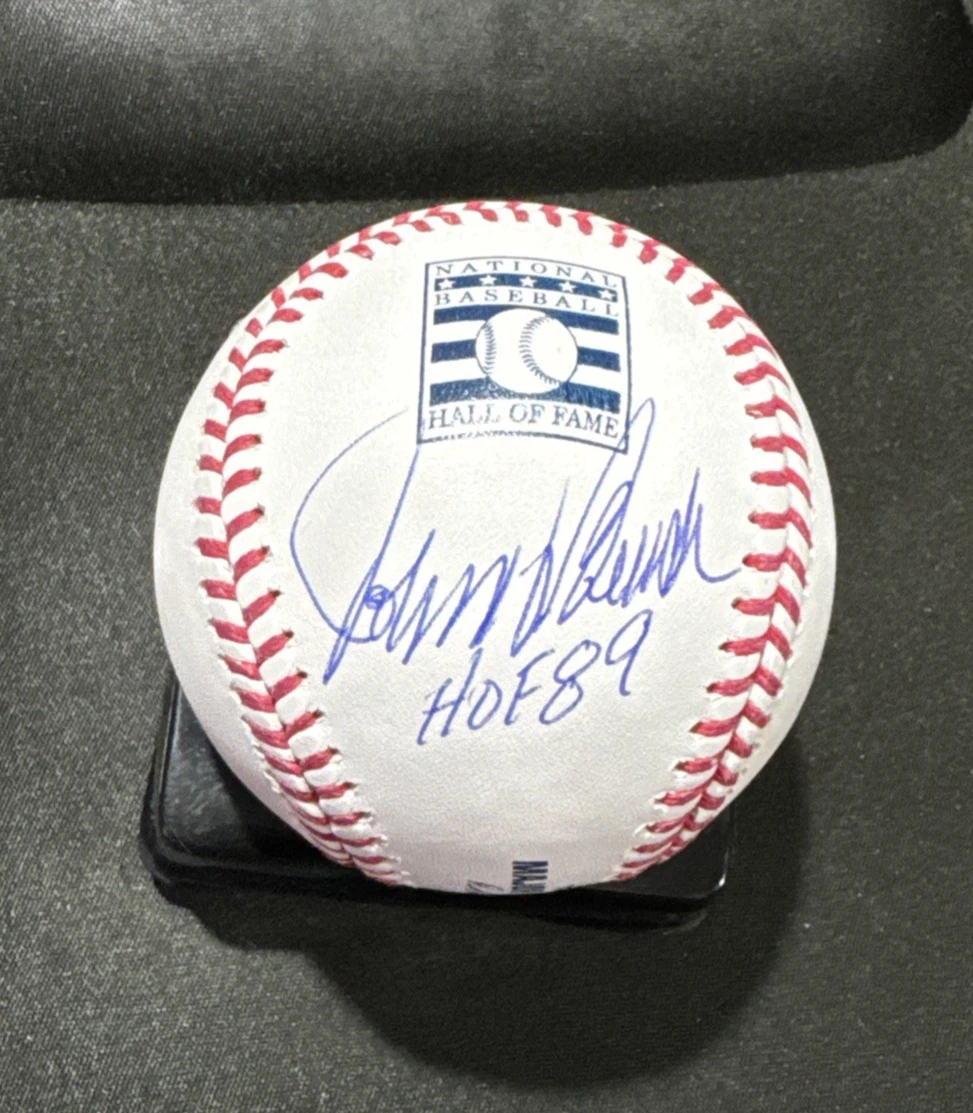 Johnny Bench Cincinnati Reds Original Autographed Baseball MLB