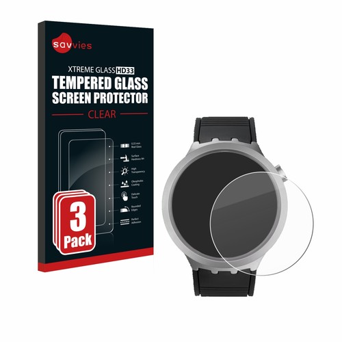 For Swatch Big Bold Irony Tempered Glass 3x Screen Protector Protection Clear