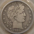 1900-O Barber Half Dollar 50c PCGS Certified F12