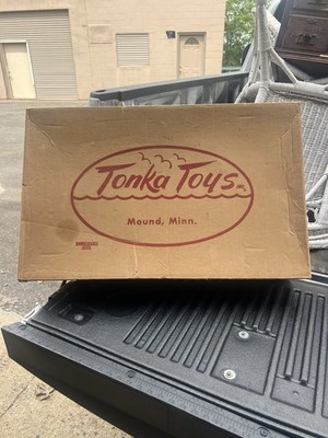 wow Vintage 1959 Tonka B210 Hiway Department Set Box ONLY good condition