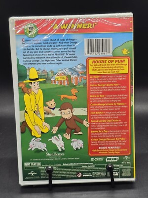 Curious George: Zoo Night & Other Animal Stories (DVD)New
