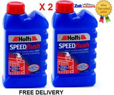 2X Holts Speedflush 250ml Radiator Flush Cleans Clogged Rads Cooling System