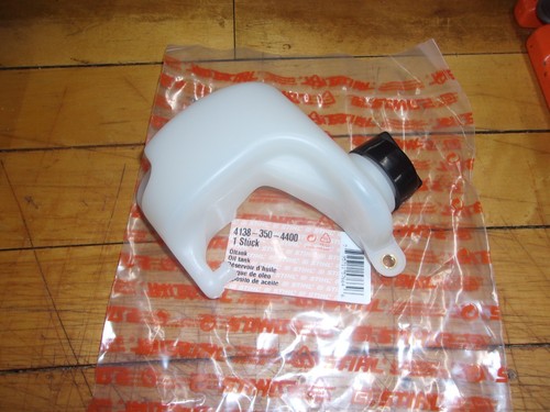 Stihl OEM Pole Saw Oil Tank & Cap HT 70 75 HTE60 4138-350-4400 1206 #GM-G6A2 - Picture 4 of 4