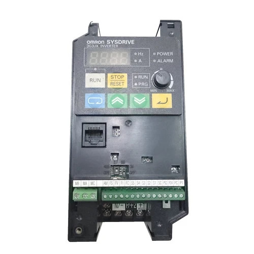 Omron Sysdrive Inverter 3G3JX-A2002 0.2kW (1/4HP) 3PH 1.4A Output 0.5-400Hz