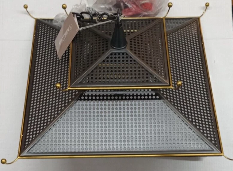 Robert Abbey 150 1-Light Pendant Williamsburg Spotswood Deep Patina Bronze 21" - Image 2 of 4