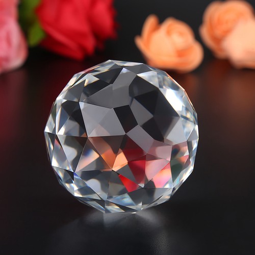 Transparente Kristallkugel Geschnittene Einzelne Flache Kugel (60MM/2.36in) - Bild 11 von 23