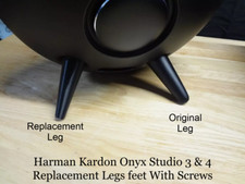 Harman Kardon Onyx Studio 3  4 Replacement Legs feet With Screws