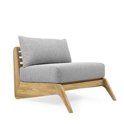 Loungesessel Rist studio-THP  A Teak 75x95x65cm Premium Vipcotex Auflagen