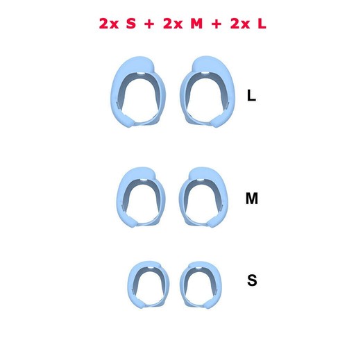Brand New S/M/L Ear Tips for Bose QuietComfort Ultra (2023) - Anti-Slip Silicone - Picture 10 of 13