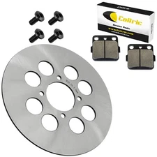 Rear Right Brake Disc with Brake Pads & Bolts for Yamaha Raptor 660R 2001-2005