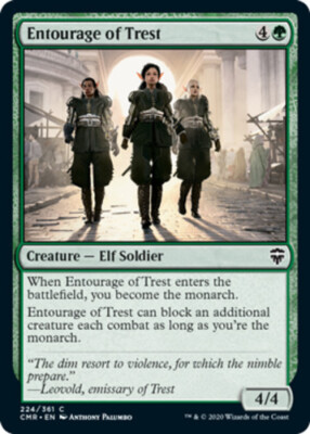 Entourage of Trest x4 - Commander Legends - NM-Mint, English - Commander Legends