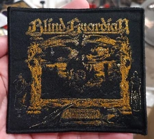 Blind Guardian Imaginations From The Other side Woven Patch Metallic Gold Thread