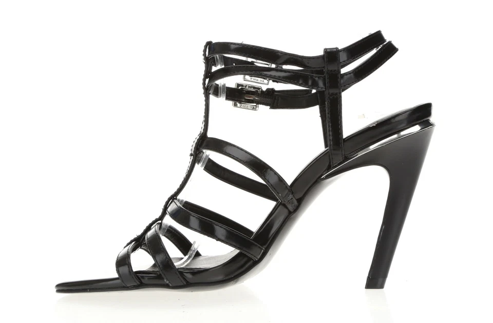 Sandalias de mujer Calvin Klein 249013 Racina con tiras negras talla 5,5 medianas Foto 2 de 4