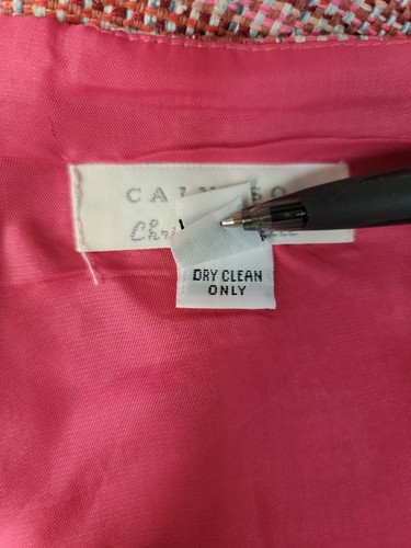 Gonna a penna Calypso By Christiane Celle twees colorata rosa taglia S #CB6 - Foto 9 di 9