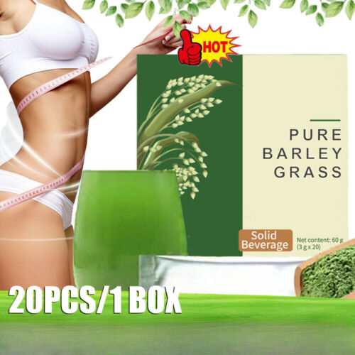20pcs Grass Powder HELLOYOUNG Barley Pure & Organic, Pure Organic Barley AU - Picture 1 of 5