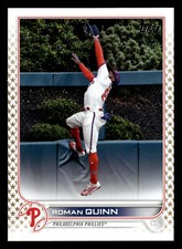 Roman Quinn 2022 Topps Gold Star SP #577 Philadelphia Phillies *031