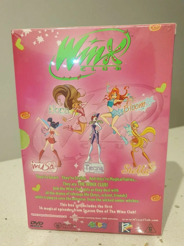 Winx Club Volume 1-3 - Miss Magix-Spelled-It Feels Like Magic DVD R4 -NEW+SEALED - image 3 of 3