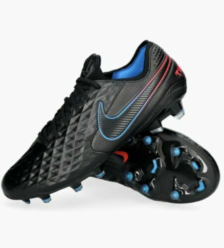NUEVOS botines de fútbol Tiempo 8 Elite FG negros rojos 090 para hombre 7 ACC | eBay