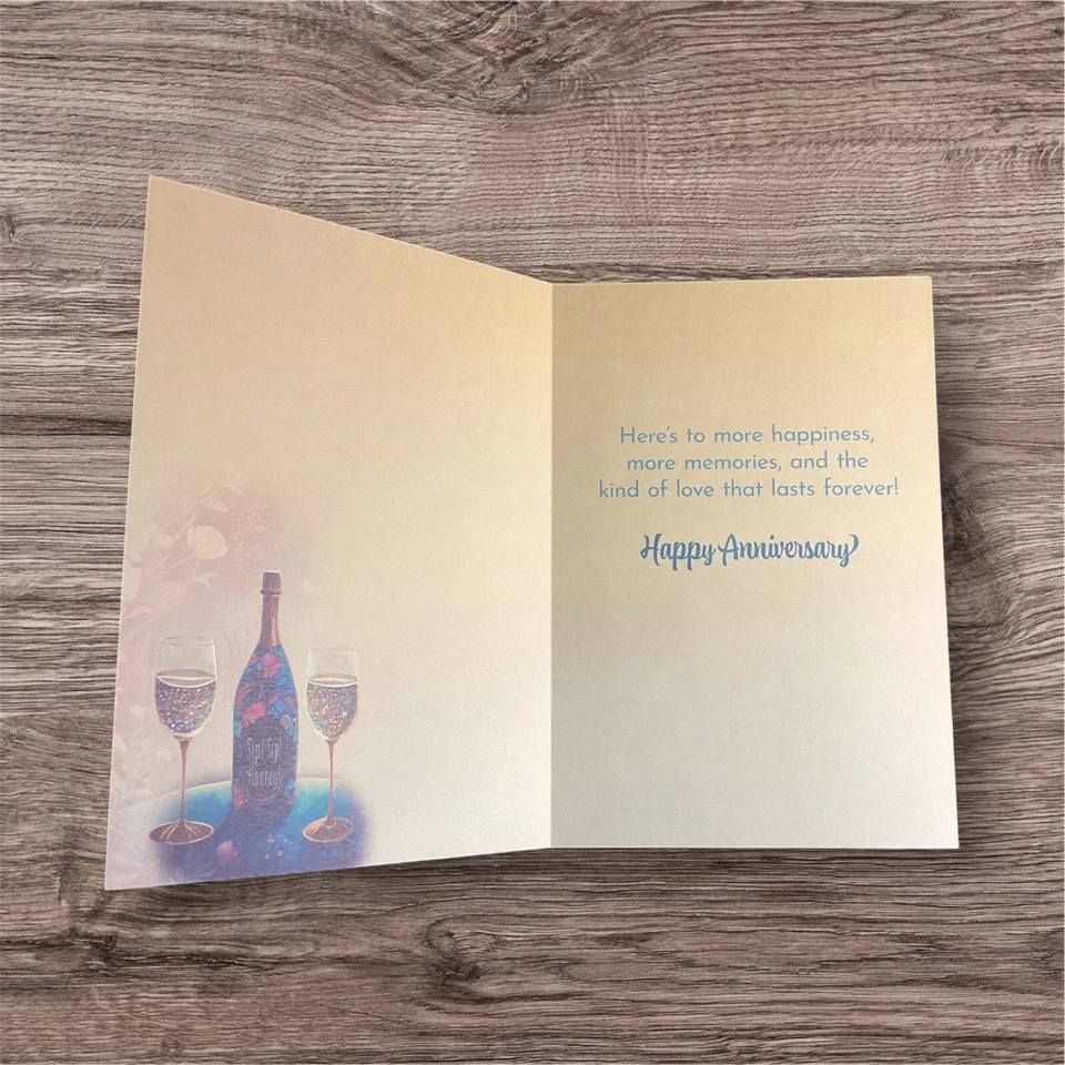 Happy Anniversary Card - Jk Stewart Art - Couple- - Image 2 of 3