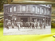 cpa 69 lyon la halle aux vetements  a coté du grand bazard facade magasin