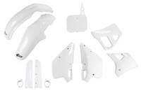 Kunststoff Verkleidung Kit Full Yamaha YZ 125 1991 Weiß Ufo Plast