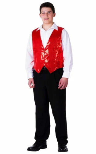 Chaleco de lentejuelas disfraces Dress Up America