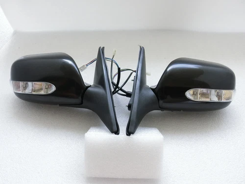 LED Manual Fold Mirror Set For 2002-2006 Toyota Camry Left & Right Paintable