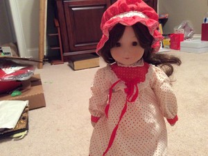 holly hobbie porcelain doll
