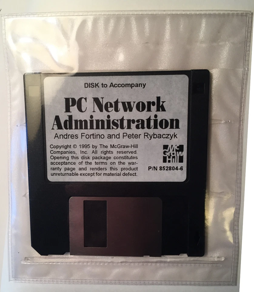 Book = PC Network Administration with Media Disk = Andres Fortino Peter Rybaczyk - Image 4 of 4