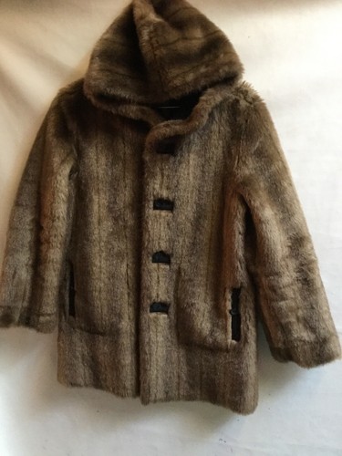 Faux Fur Reversible Coat. P38 